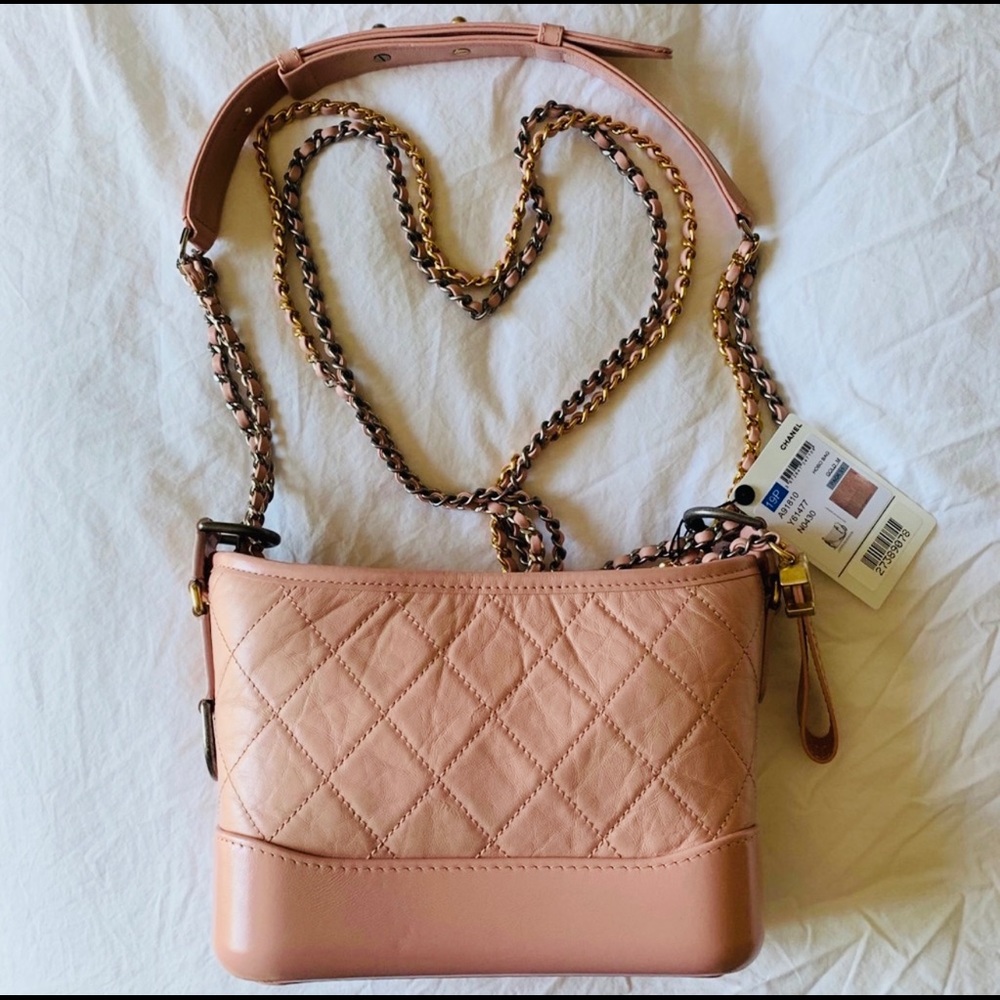 🌸Chanel Gabrielle Hobo Quilted Aged Calfskin Small🌸